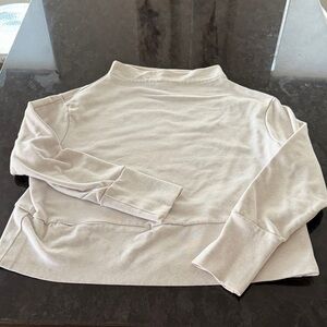 Nike dri fit cropped grey sweatshirt great condition